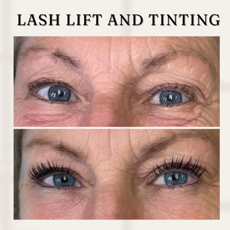 Lash lift and tinting1